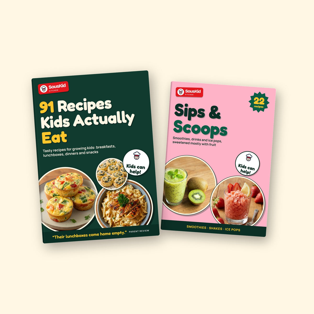 91 Recipes Kids Actually Eat and Sips & Scoops