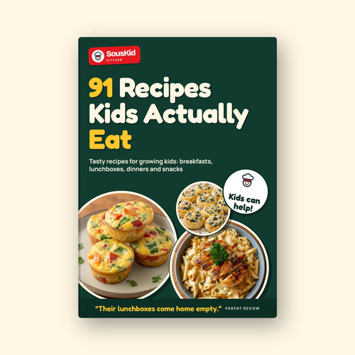 91 Recipes Kids Actually Eat cover